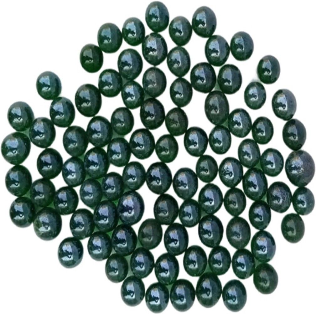 05 Plane Geen Marbal Glass Balls Or Goti Or Kanche _5