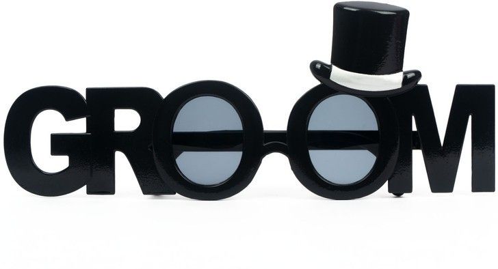 hippity hop Black Groom Word Party Goggles For Pre-wedding, Wedding Bachelorette Party Party Glow Ornament-picture-41