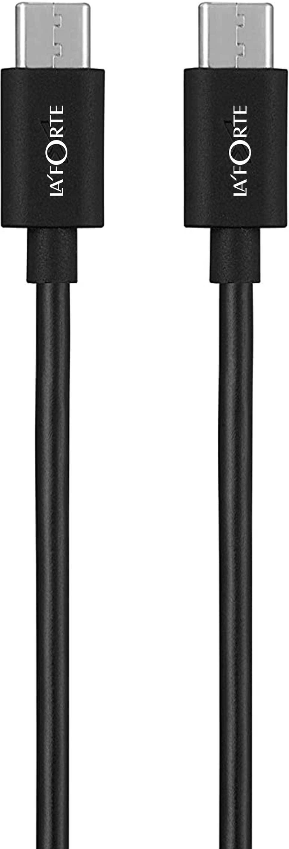 LA'FORTE USB Type C Cable 2 A 1.1 m Ultra Fast C type to C Type-image-17
