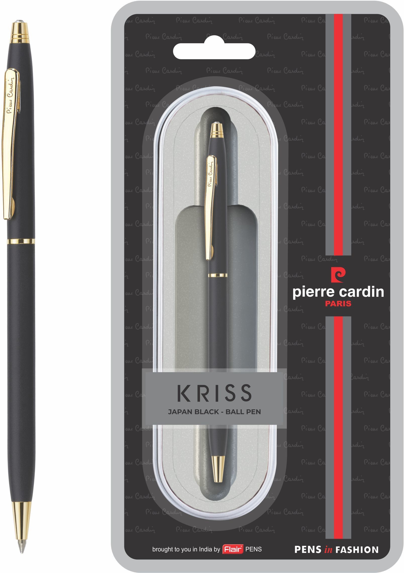 pierre cardin Kriss Japan Black Ball Pen-picture-48
