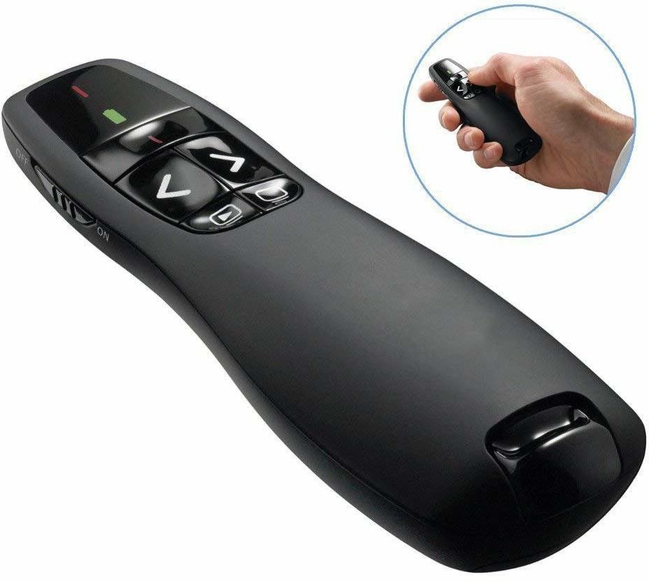 Jihaan Premium USB Wireless Remote Control Professional Laser Pointer Presenter Slide Changer Controller, Presenter-image-9