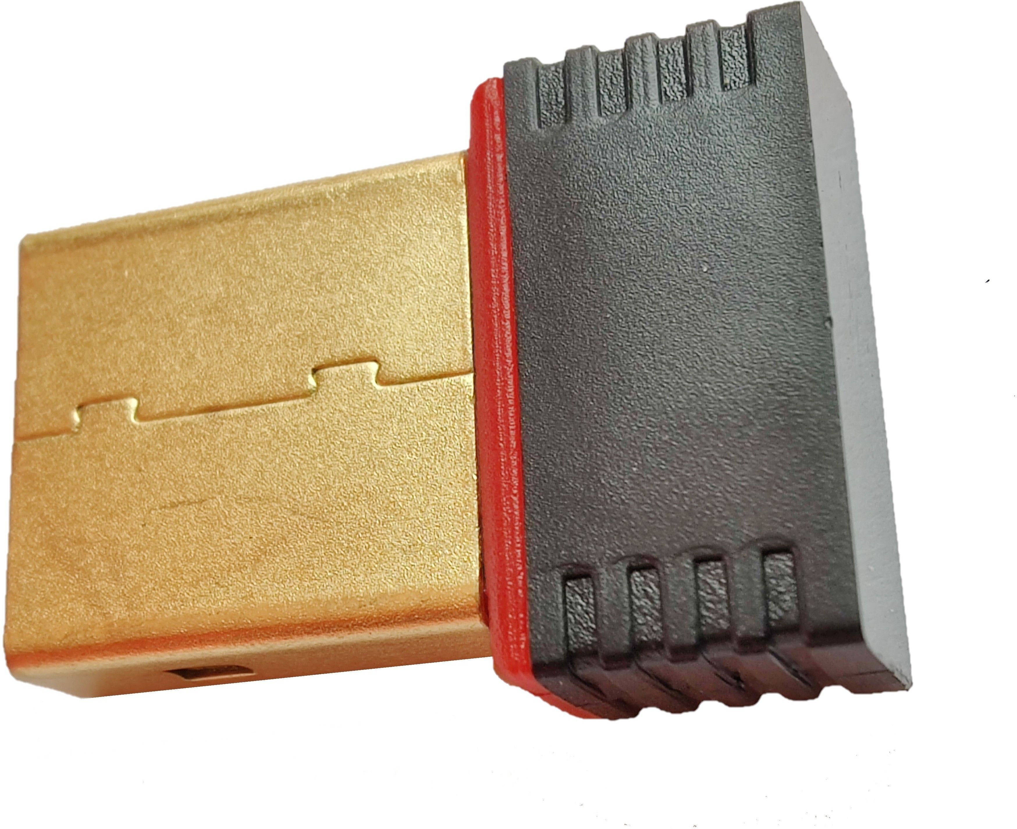 ANJO Wireless Gold USB 2.0 WiFi Receiver Adapter Dongle 2.4GHz with 1000 Mbps super speed/High-Range/WiFi Sharing/WPS/802.11A/B/G/N for Laptop/PC and support Windows/XP/Vista/Linux/Mac etc. USB Adapter-image-26