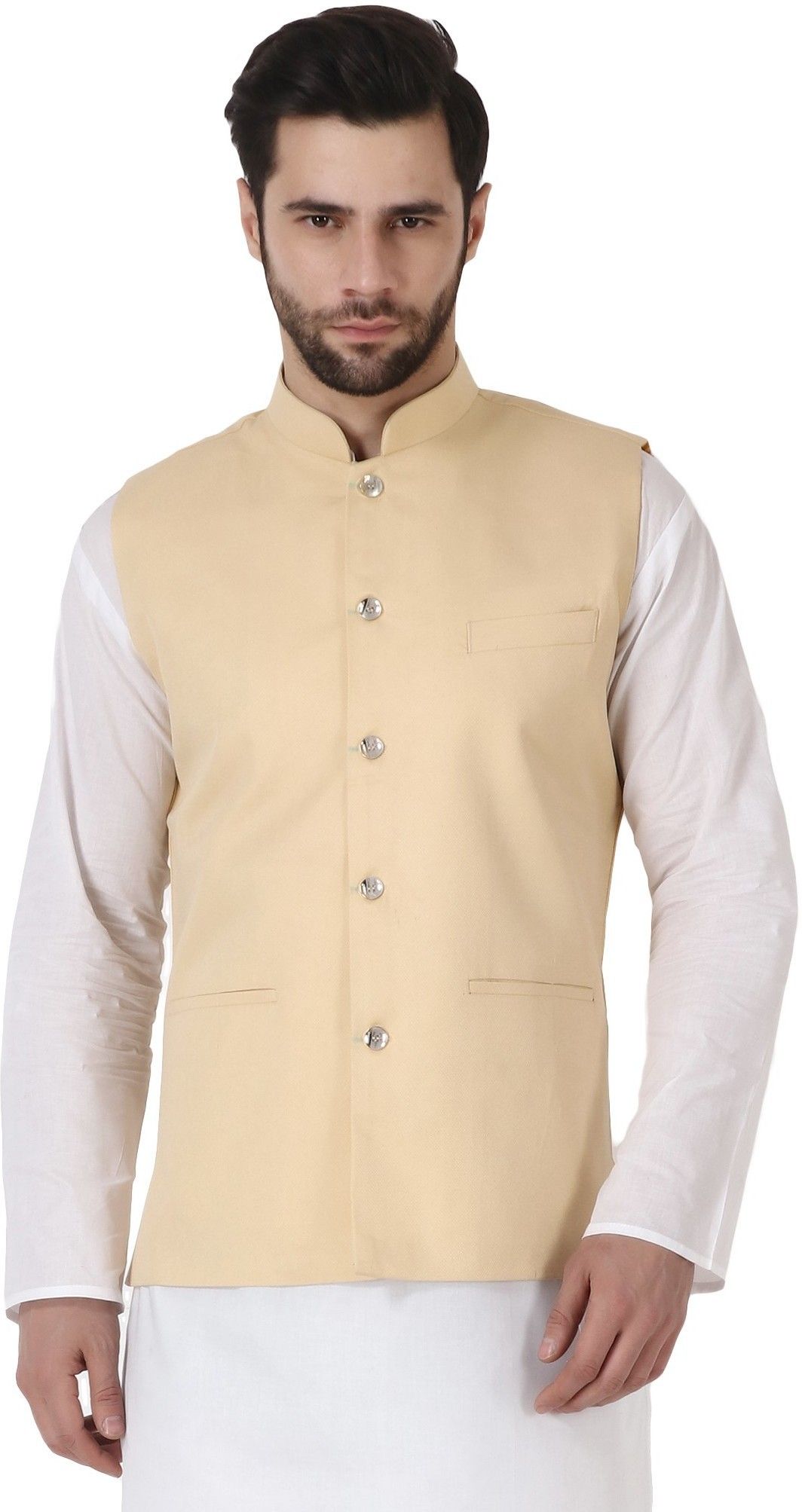 maleno Men Solid Nehru Jacket-picture-12