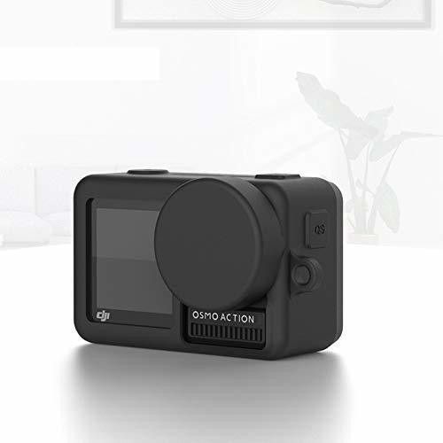 Action Pro Silicone Rubber Case Lens Cap Compatible with DJI OSMO Action Camera Lens Cap-image-5