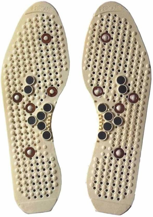 CREMPIRE Acupressure Magnetic Massage Insoles for Men/Women, Foot Massager Shoe-pad Pain Relif Breathable Massage Magnetic Shoe Insoles Improve Immunity Massager