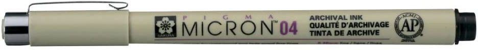 sakura Pigma Micron Black Open Stock 04 (0.40mm) Fineliner Pen-picture-4
