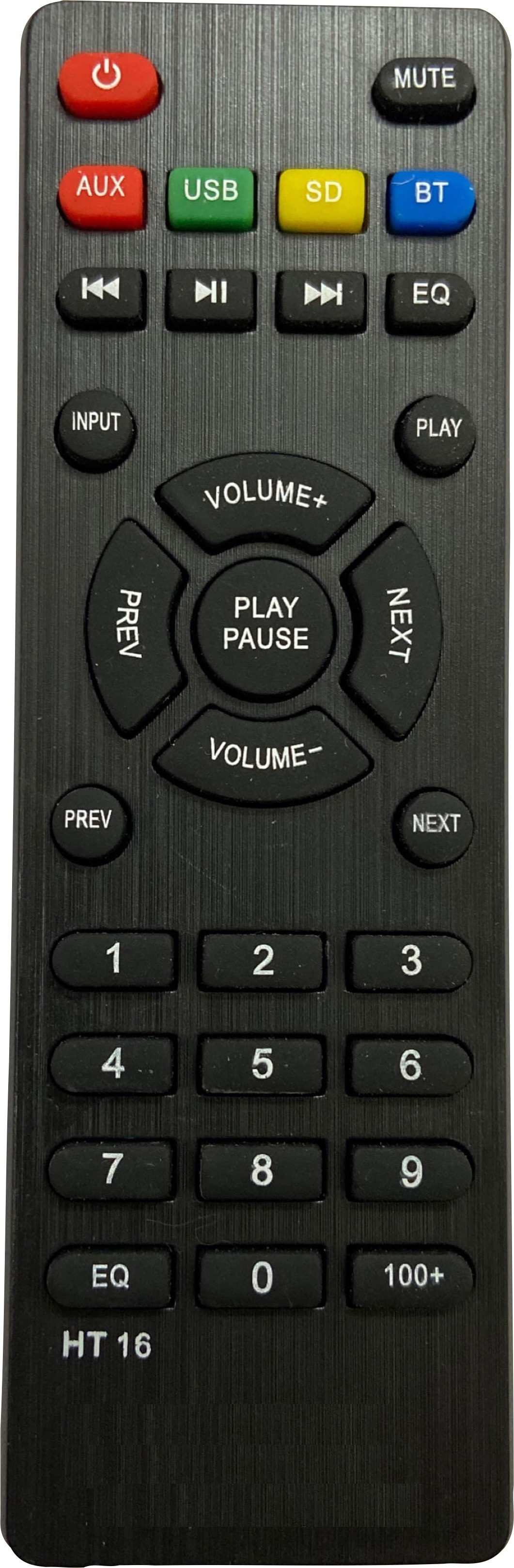 SHIELDGUARD Home Theater System Remote Control No. 279, Compatible for Home Theater Zebronics Remote Controller image 1