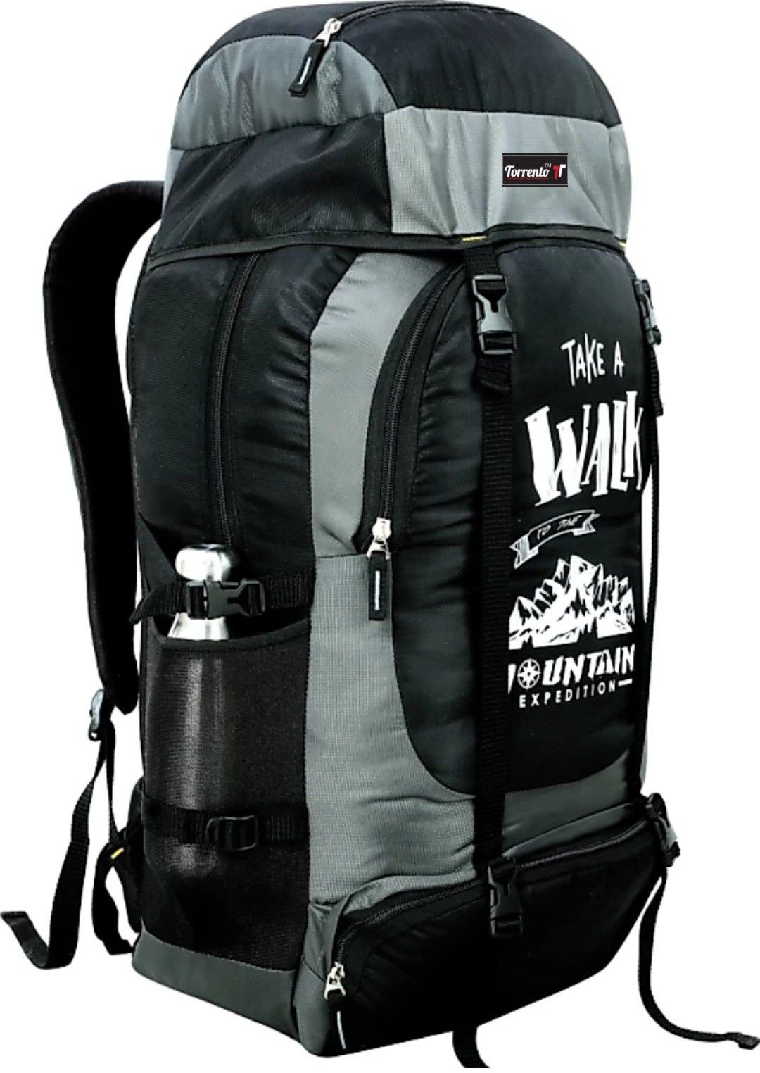 55 L Polyester Trekking Hiking Outdoor Camping Travel Backpack Luggage Bag Rucksack- 55 L-image-22