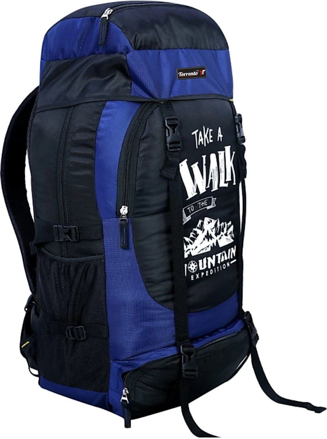 55 L Polyester Trekking Hiking Outdoor Camping Travel Backpack Luggage Bag Rucksack - 55 L-image-3