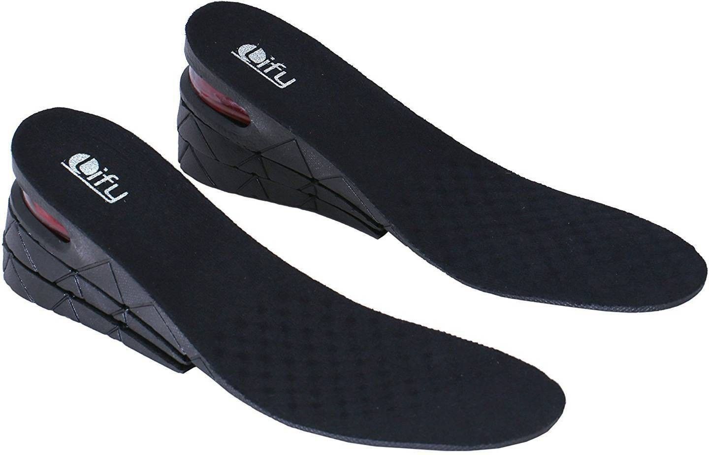 lify New 3 Layer 7 cm (2.76 inch) Height Increase insoles Form Full Length Regular Shoe Insole-picture-25