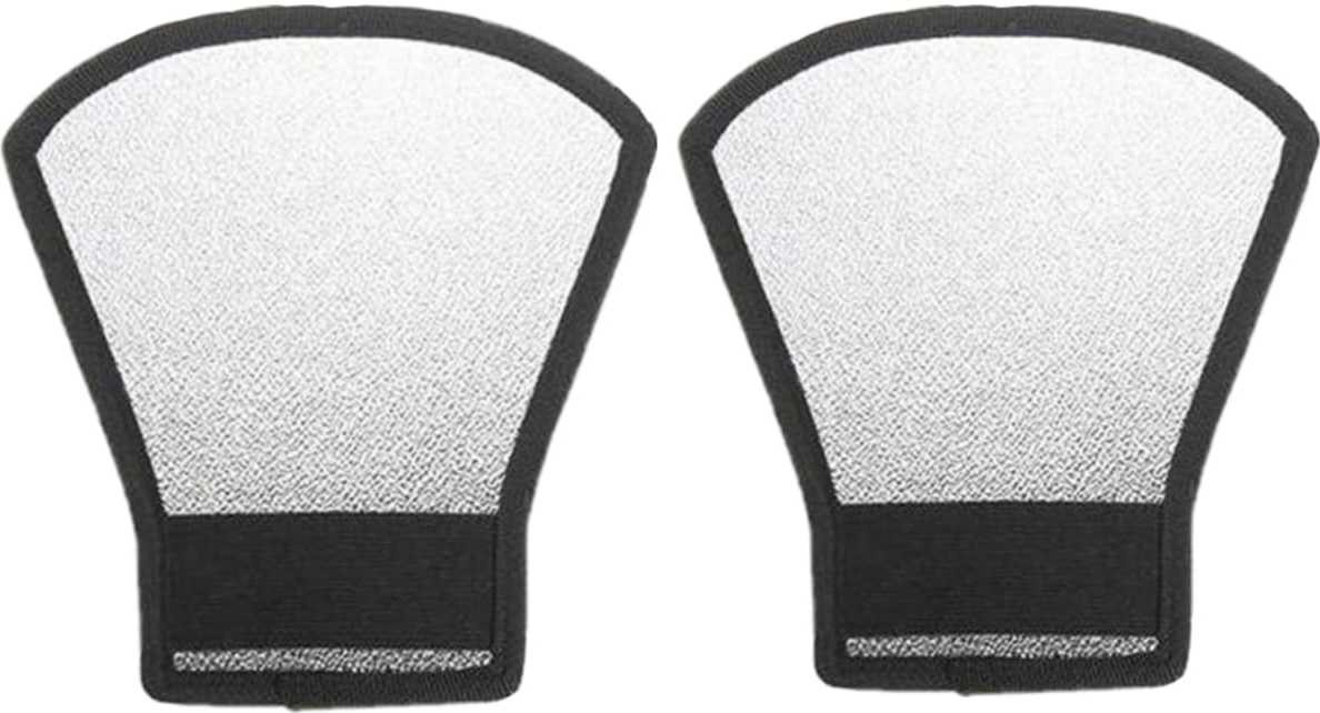 ALFASIYA Mini Silver White Flash Diffuser Reflector for Camera (PACK OF -2 ) FLASH Diffuser image 1