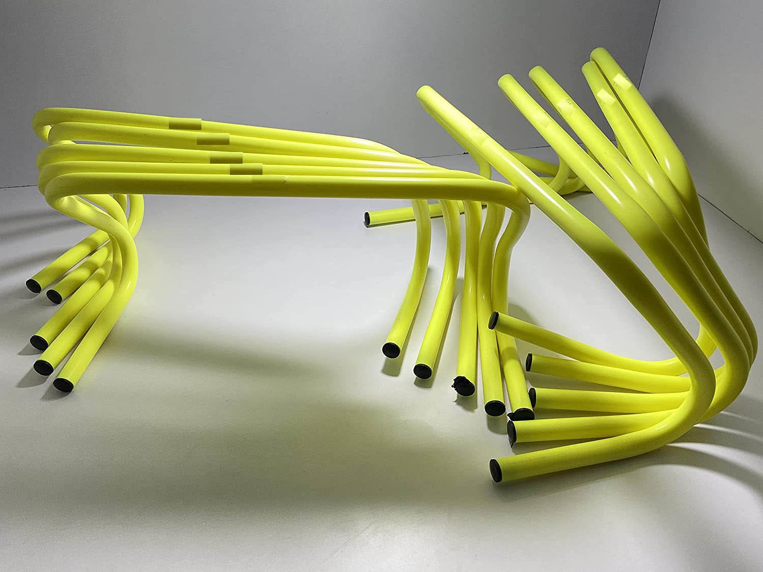 hackerx New Agility Hurdle/Track and Field Hurdle 9inch 10 Hurdle PVC Speed Hurdles image 1