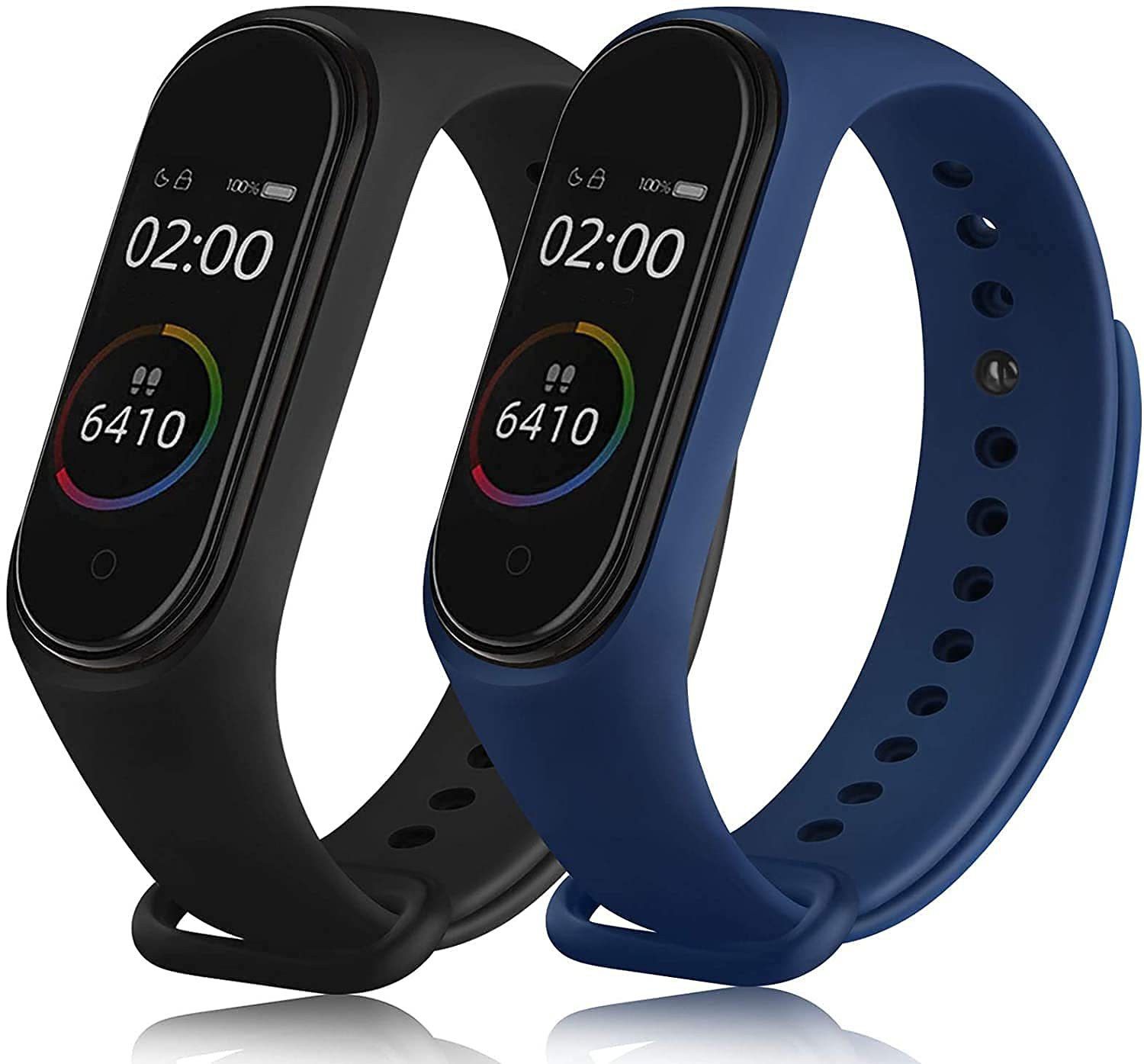 sounce 2 cm Adjustable Strap Combo Compatible with Xiaomi Mi Band 3/ Mi Band 4 For Men & Women Set-2 Smart Band Strap-image-42