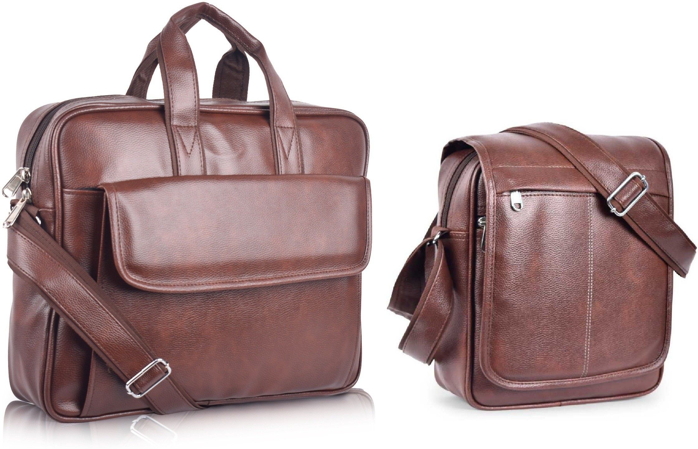 ichief Men Brown Messenger Bag-picture-7