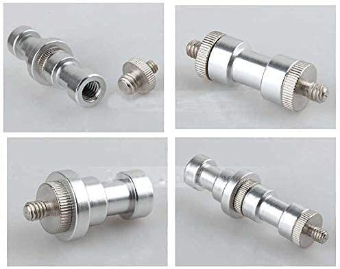MILLETS 1/4" 3/8" Tripod Screw Mount Convert Adapter Flash Light Stand Camera Flash Shoe Adapter