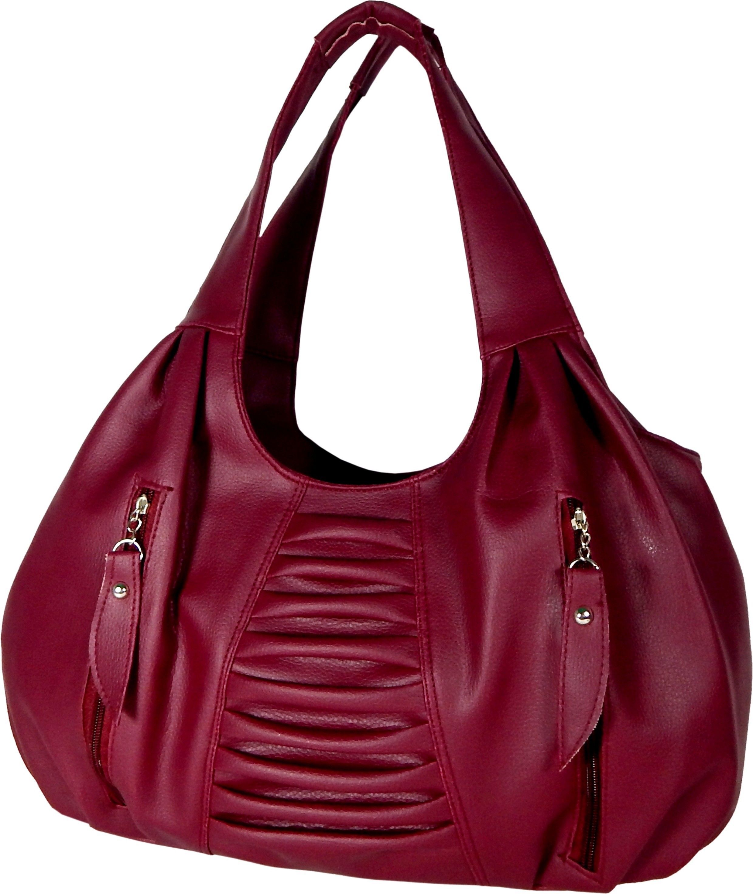 Women Maroon Shoulder Bag - Extra Spacious-image-10