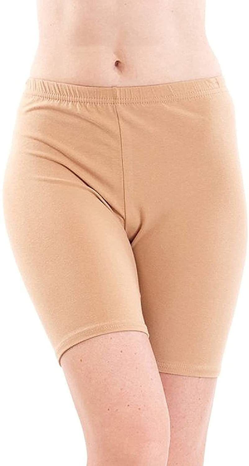 flingr Solid Women Beige Cycling Shorts-picture-11