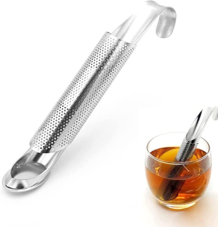 1 Pc Tea Infuser, Tea Diffuser for fine Loose Tea, Long-Handle Tea Filter Tea Strainer-image-11