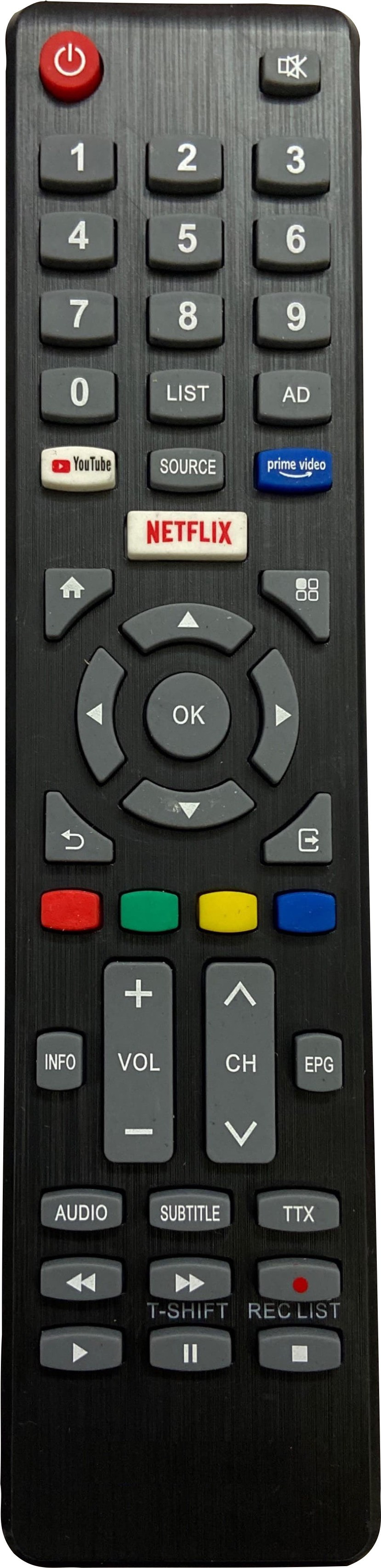 SHIELDGUARD Remote Control No. 292, Compatible for LED TV Sansui Remote Controller image 1