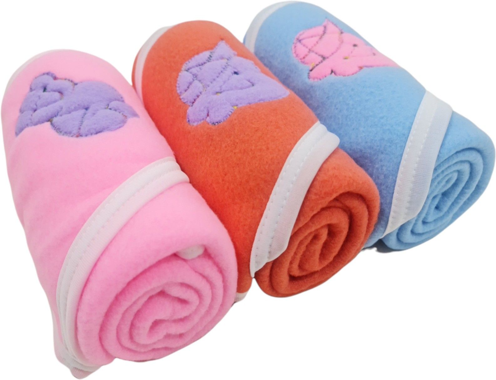 Solid Crib Hooded Baby Blanket for AC Room-image-4