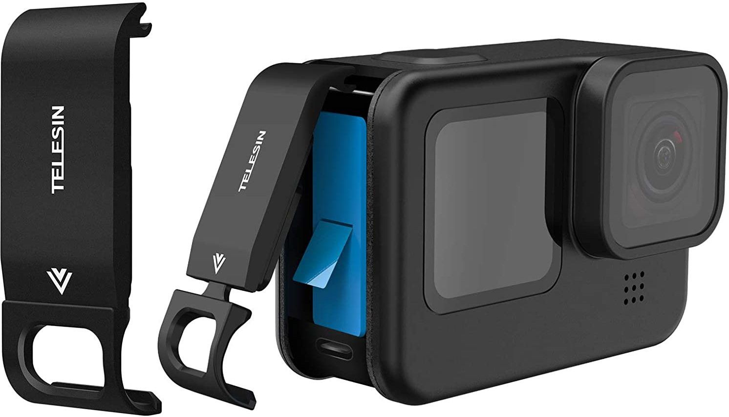 Telesin Metal Battery Cover For GoPro Hero9 Black Camera Housing-picture-16