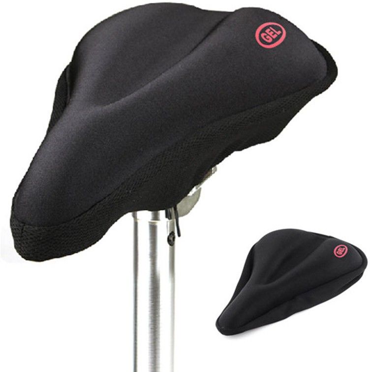 reshne Bicycle Gel Seat Cover For Mountain, Cushion (Black) Bicycle Seat Cover Free Size-picture-17