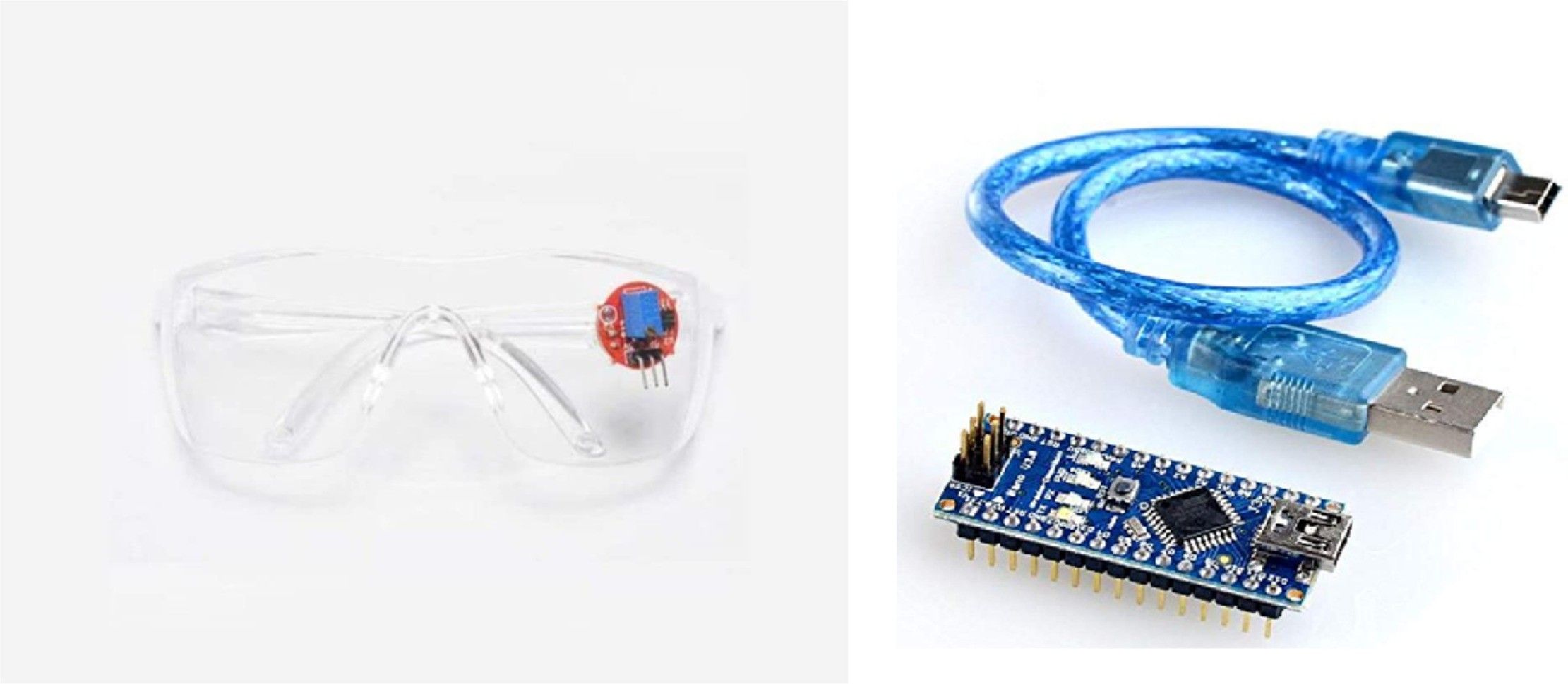 technical hut Eye Blink Sensor and Nano V3 Board With USB Cable Educational Electronic Hobby Kit-picture-22
