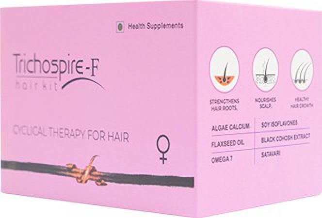 F HAIR KIT FOR HAIR GROWTH(CYCLICAL THERAPY, 100% VEG)