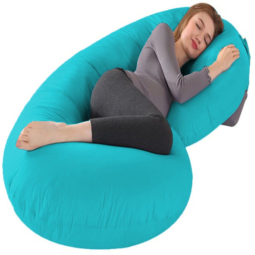 texlux Microfibre Solid Pregnancy Pillow Pack of 1-picture-10