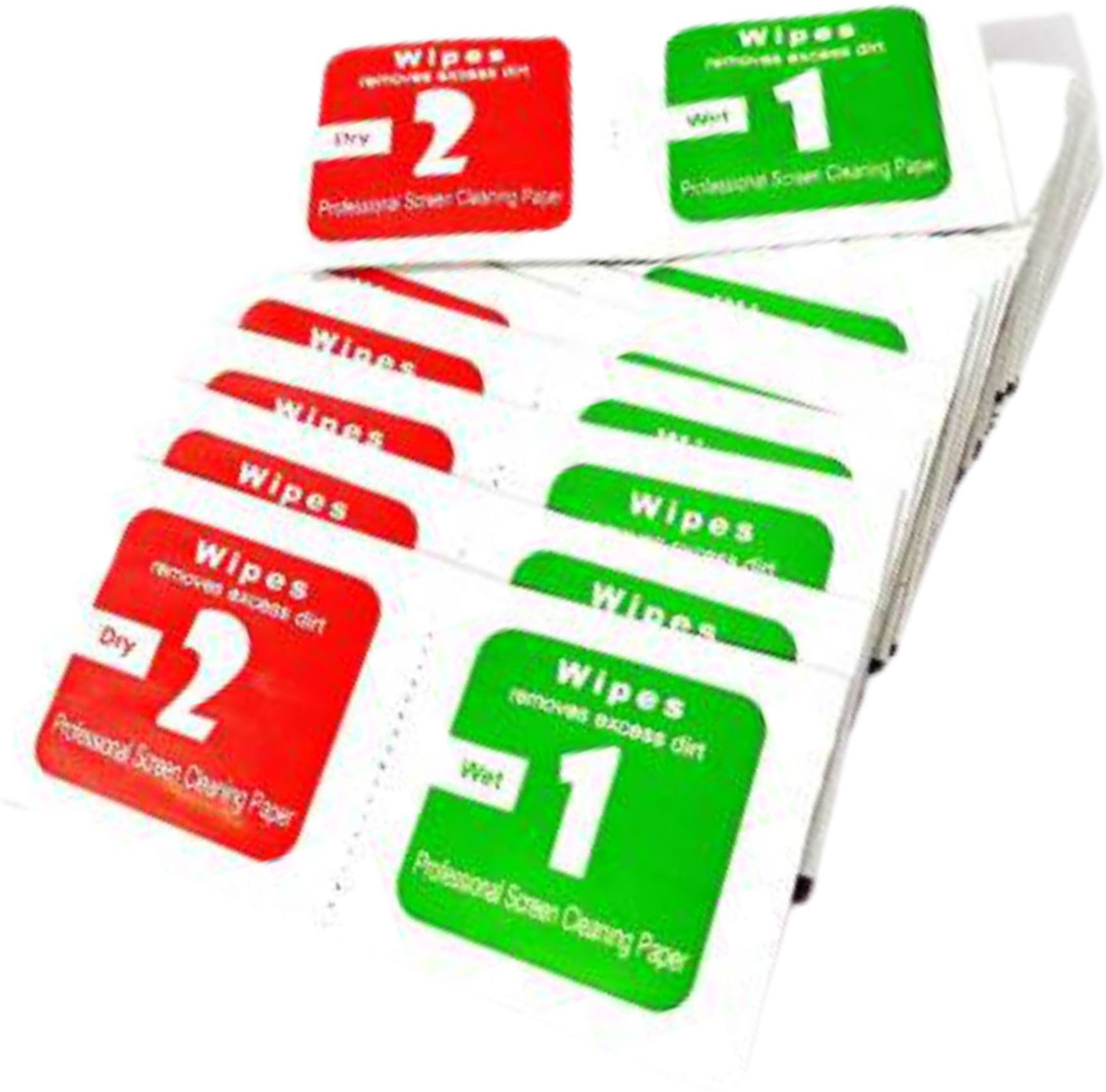 Olonga wet and Dry screen cleaning wipes Big Size for Mobiles, Laptops, Computers, Gaming-picture-22