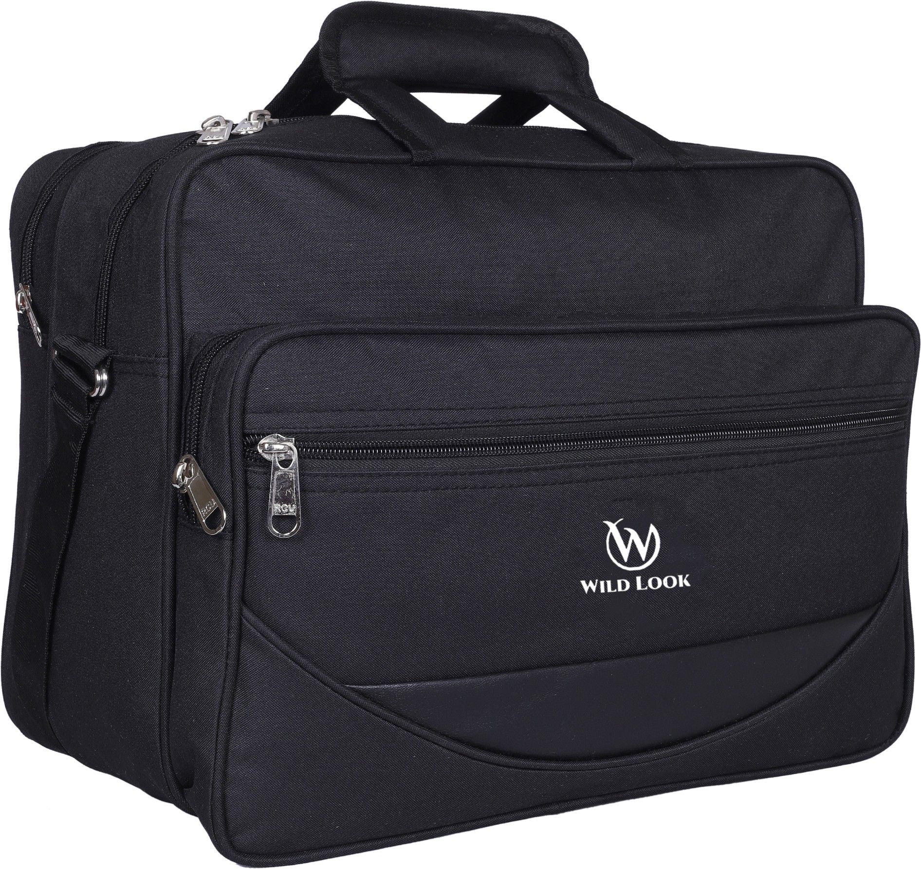 Men & Women Black Messenger Bag-image-28