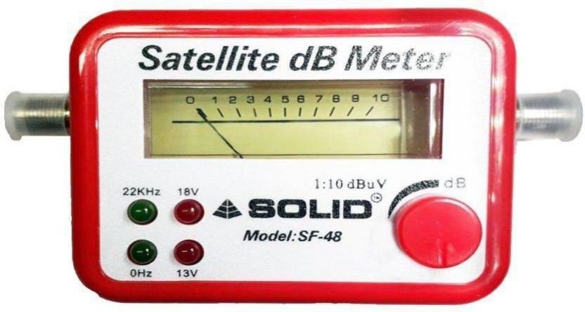 Satelitr DB Meter Satellite Signal Finder DB Meter For Full-HD Dish T.V Network Setting Solid SF-45 Satellite dB Meter SOLID SF-45 All Dish Compatible Dish Antenna Gain Measuring Instrument Satellite Finder Non-magnetic Electronic Level Magnetic Electronic Level-image-44