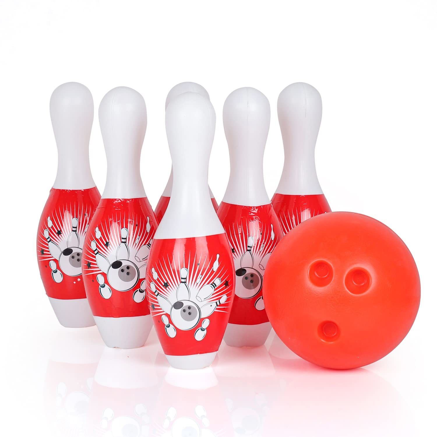 Bowling Game for Kids 6Pin1 Balls Bowling Set for Kids Games Indoor Outdoor Play Sports Bowling Set