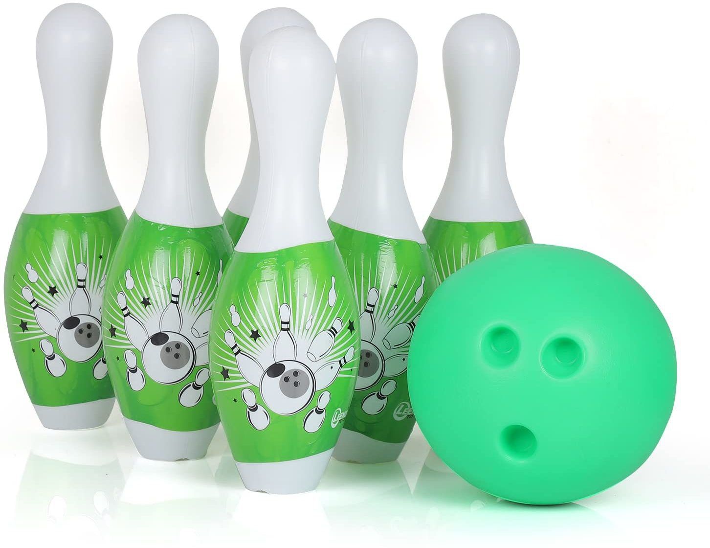 Bowling Game for Kid 6Pin1 Ball Bowling Set for Kids Games Indoor Outdoor Play Sports Bowling Set