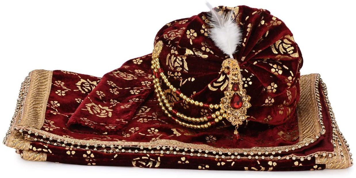 PANKSHRI ENTERPRISE Printed, Embellished Pagri-picture-18