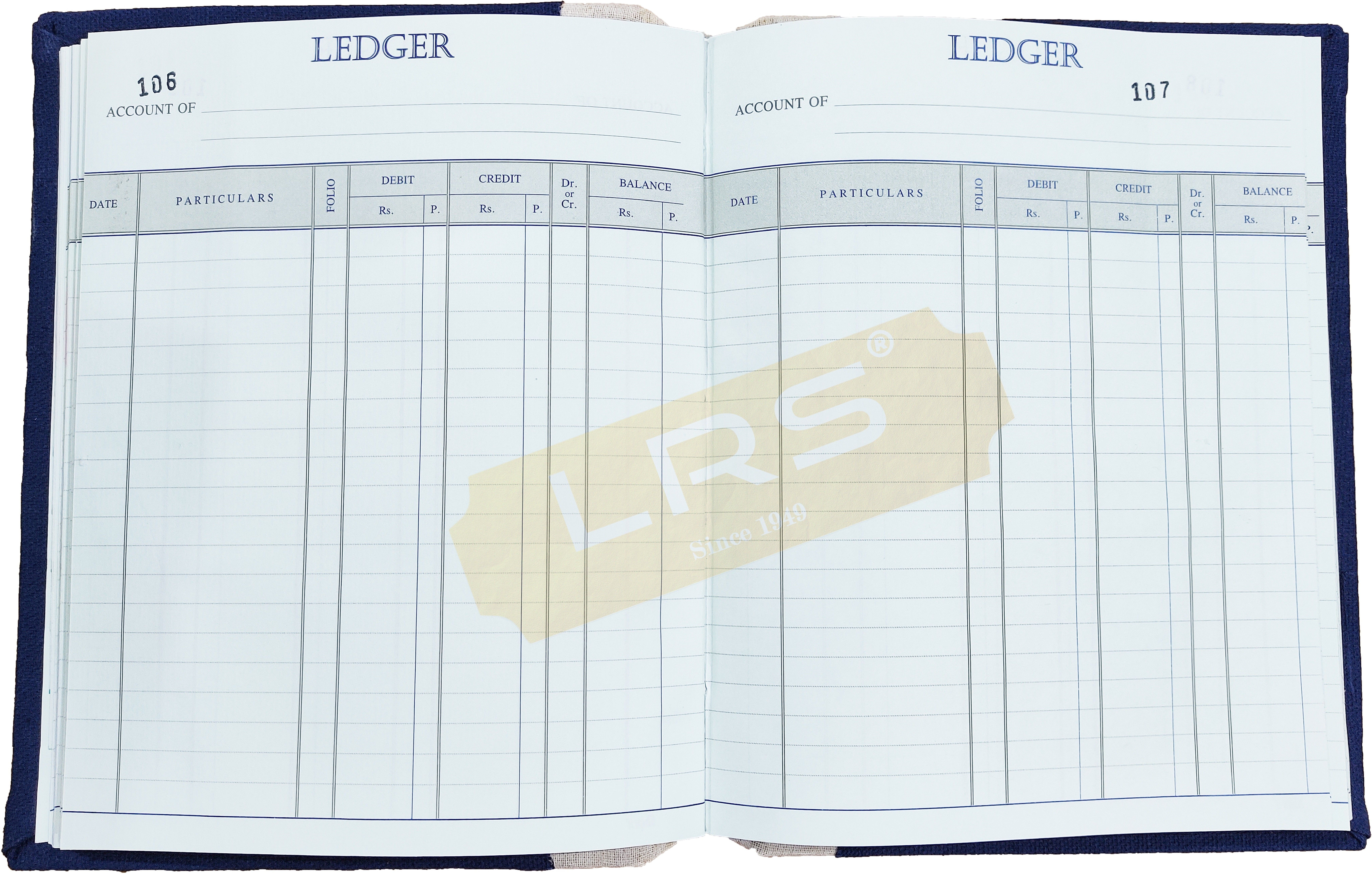 Ledger Small Size - Copy Size - 21x17 cm - Full Cloth Hard Bound (240 Page) 1-Part Account Book-image-15