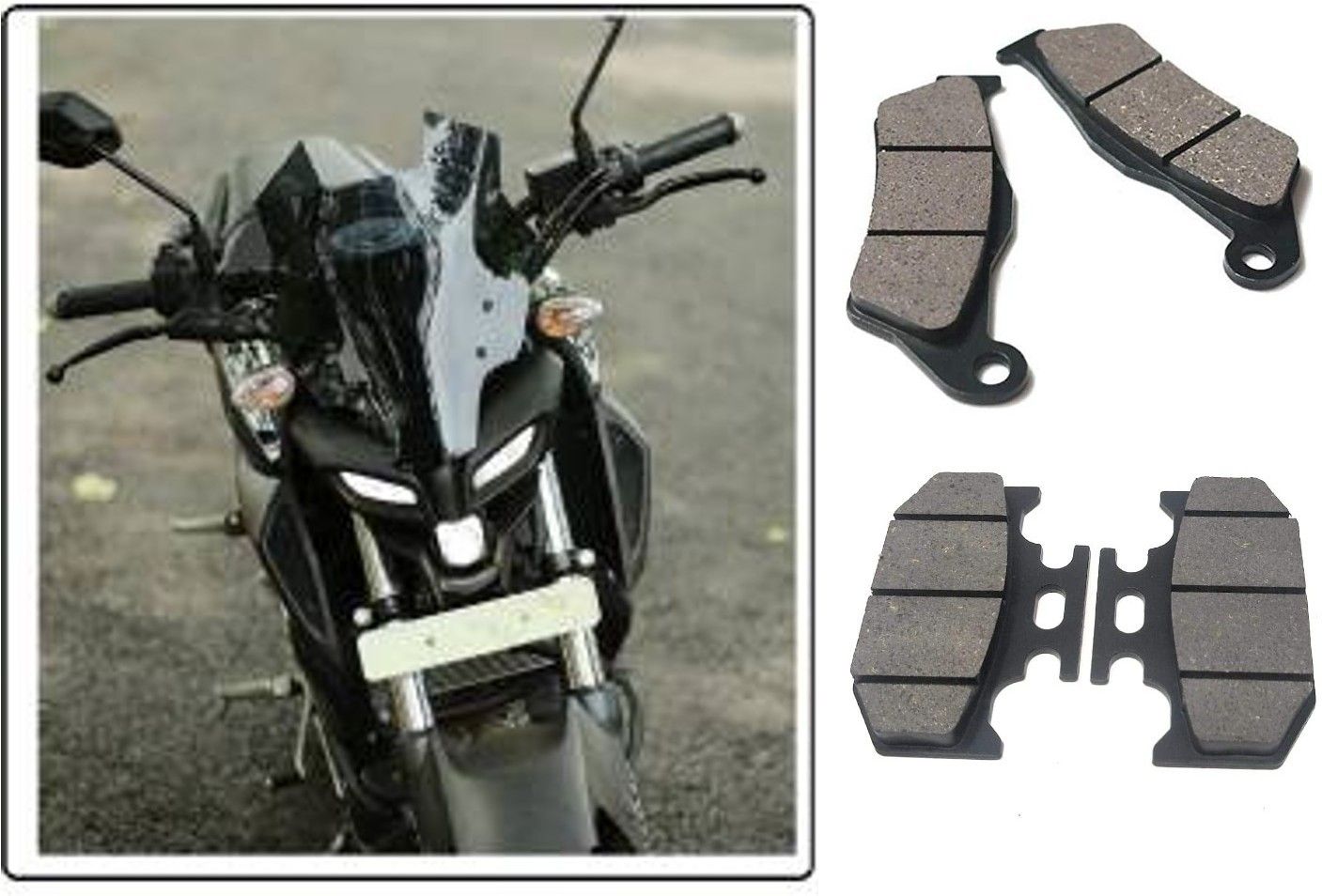 selvike COMBO FRONT & REAR DISC PAD MT15 Vehicle Disc Pad-picture-15