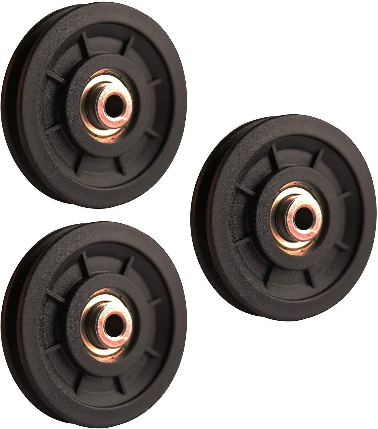 black mountain 3 Pcs Bearing Pulley Wheel Replace for Gym Equipment Part Cable Merchine Climbing Pulley-picture-13