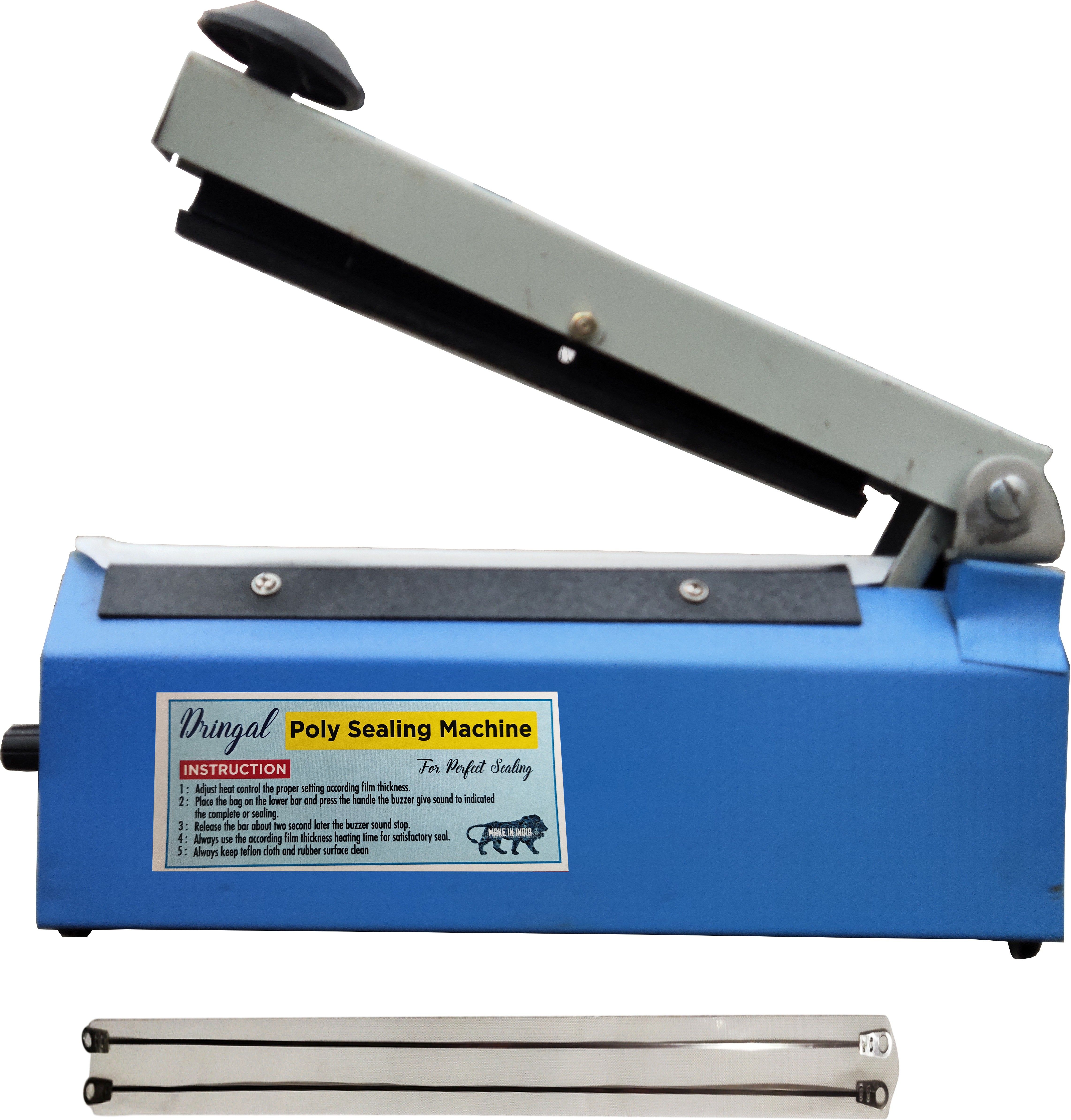 dringal sealing machine 8 Inch| Poly Bag Sealing Machine| Plastic bag Sealing Machine | Hand Held Heat Sealer-picture-15