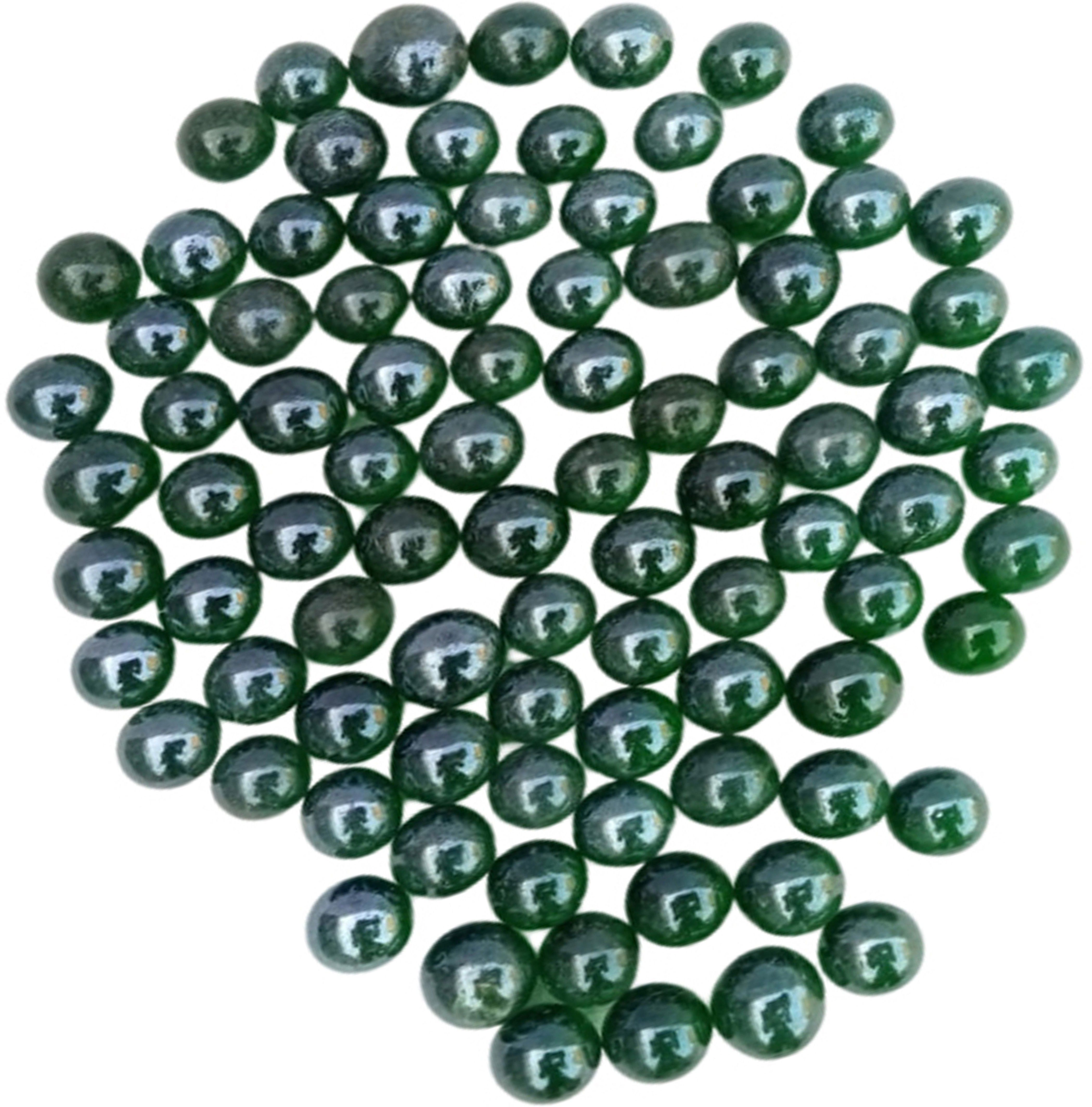 90 Pcs Plane Green Kanche OR Marbal Glass Ball OR Goti_3_90