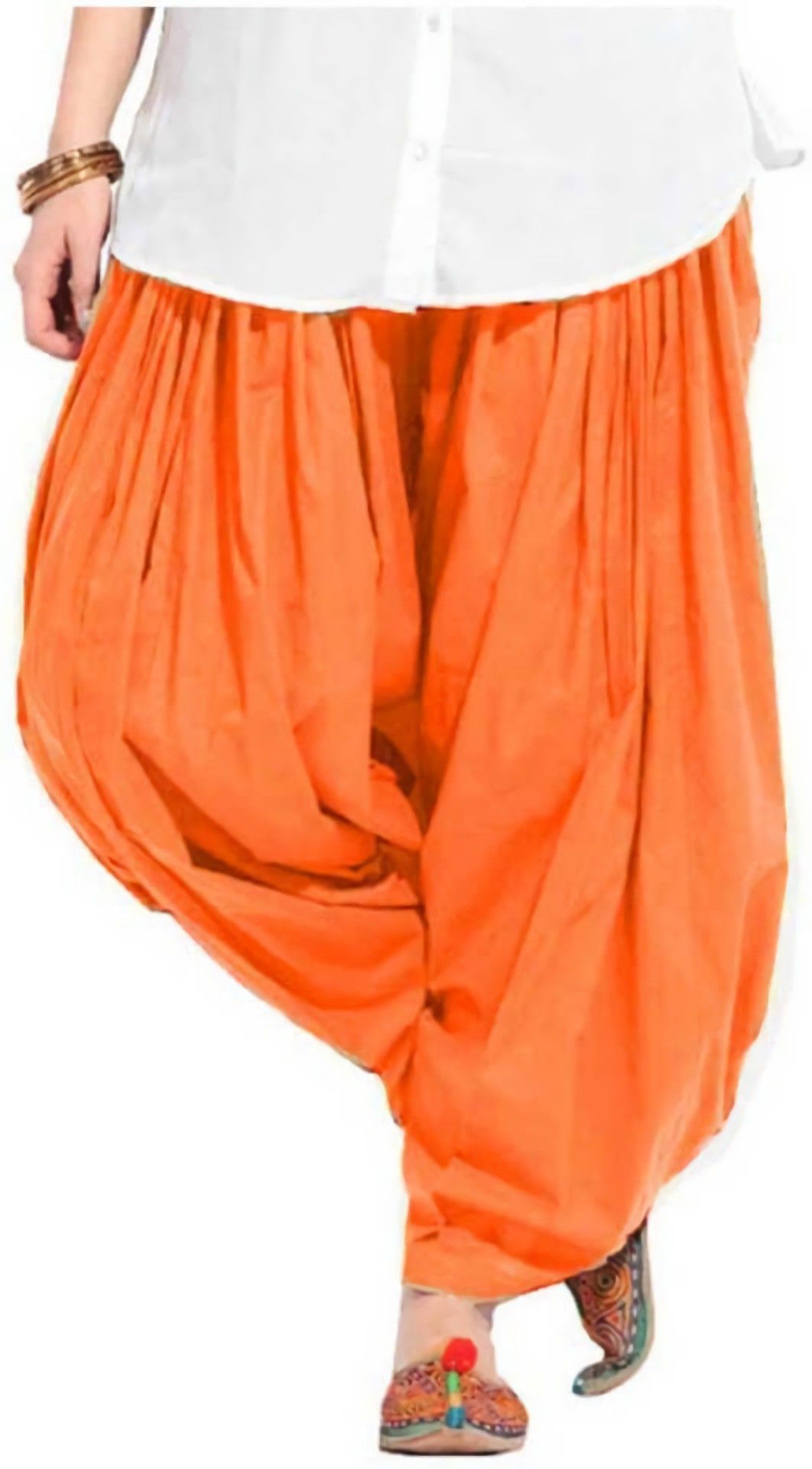 ushagarments Cotton Solid Patiala-picture-14