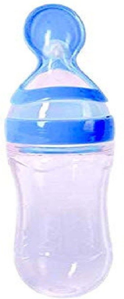 vivaan Feeding Spoon with Squeezy food Grade Silicone Feeder bottle , For Infant Baby, Feeder-picture-26