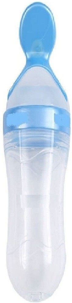 vivaan Feeding Spoon with Squeezy food Grade Silicone Feeder bottle , For Infant Baby, Feeder-picture-11