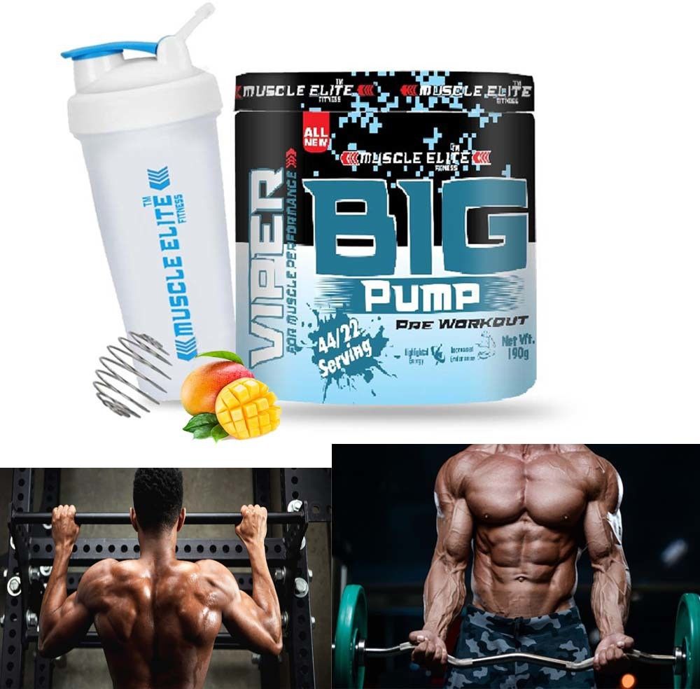 Big Pump Pre workout supplement Highlight Energy Increased muscle Mango1 pack Sports Drink-image-12