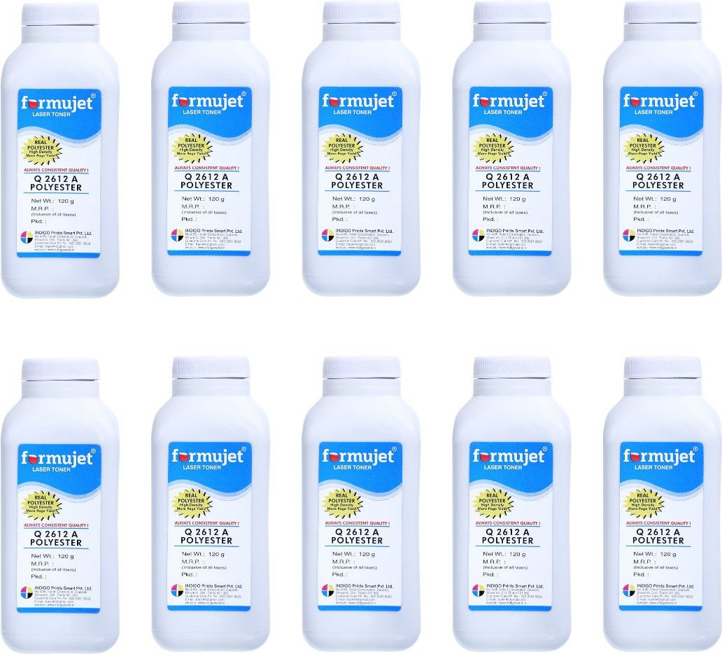 Formujet 12A Polyester Toner Black Ink Toner Powder-image-10