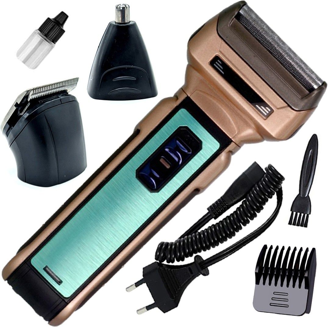 GIE Waterproof 3in1 Rechargeable Ear Nose Fully Waterproof Grooming Kit 120 minRuntime 4 Length Settings-image-38