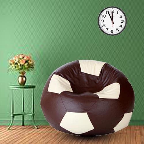 XL Pouffe Bean Bag Cover(Without Beans)-image-31