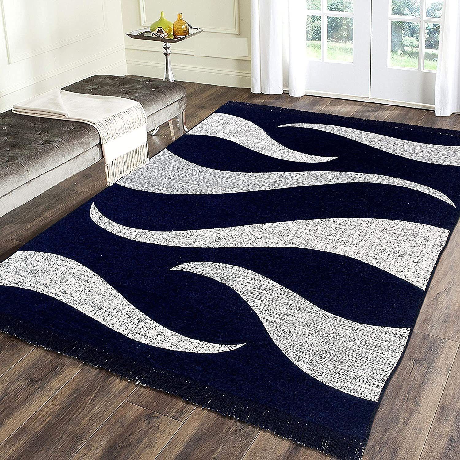 sparrow world Purple Chenille Runner-picture-24
