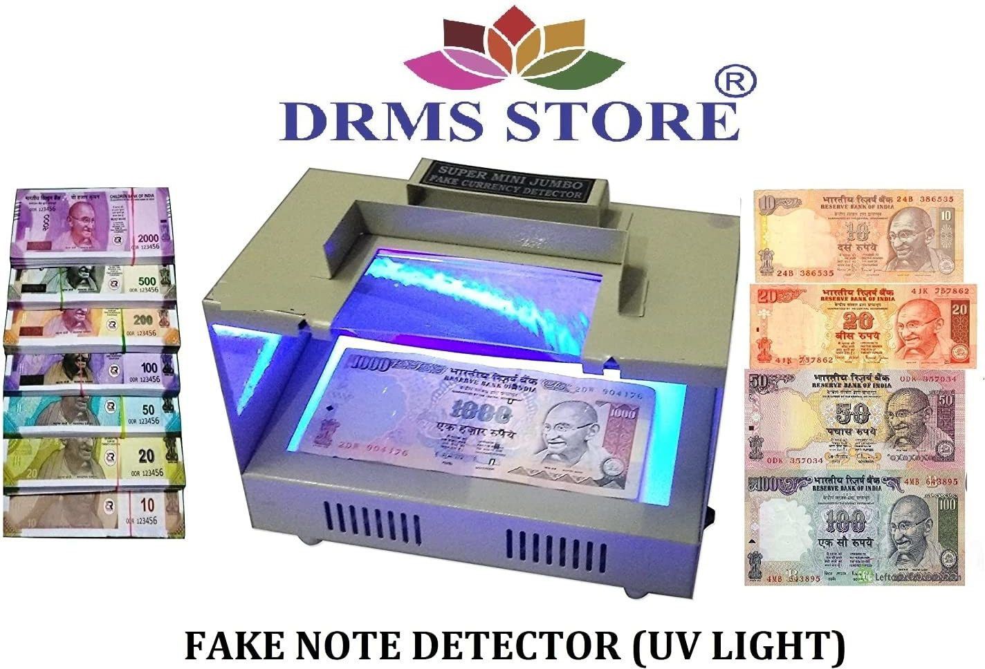 DRMS STORE Mini Jumbo Fake Note Detector Handheld Currency Detector-image-21