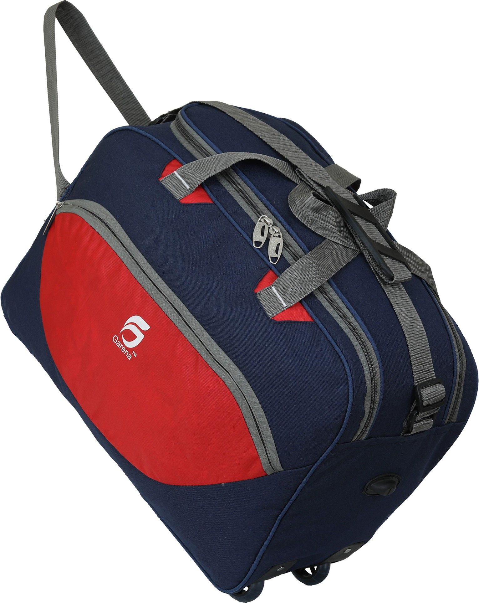 55 L Strolley Duffel Bag - Best Branded Quality Light Weight Heavy Bag 55L - Blue - Regular Capacity-image-18